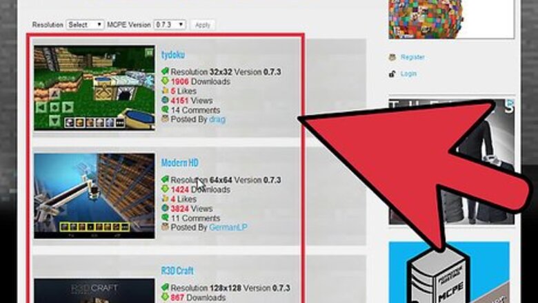 How to Get Texture Packs for Minecraft PE