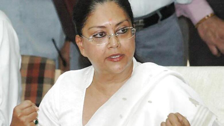 Vasundhara Raje in BJP's Rajasthan poll list