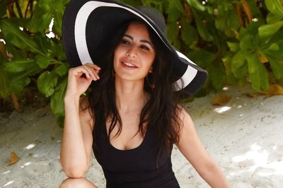 Katrina Kaif Is Beauty To Behold In Black Swimwear As She Drops Her Beach Vacation Pics
