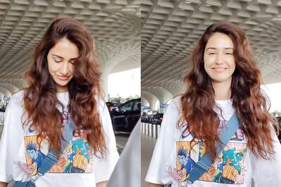 Disha Patani Flaunts Her Love For Anime As She Gets Snapped In Comfy White Casuals; Watch Video