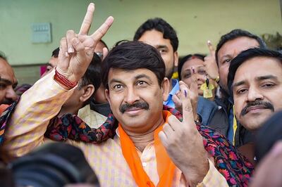 Ready to Take Responsibilities That Victory Will Bring, Says Manoj Tiwari Even as Trends Show AAP Lead