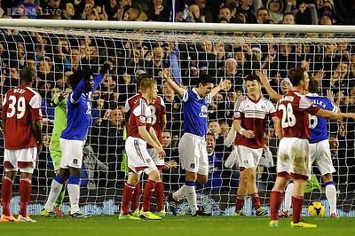 Everton beat Fulham 4-1 to go 4th; West Ham held 0-0 by Sunderland