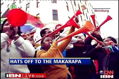 After vuvuzelas, its time for Makarapa