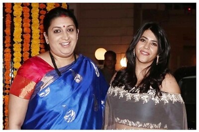 Ekta Kapoor Shares Special Moment of 'Maasi' Smriti Irani With Her Baby Boy at Naamkaran Ceremony