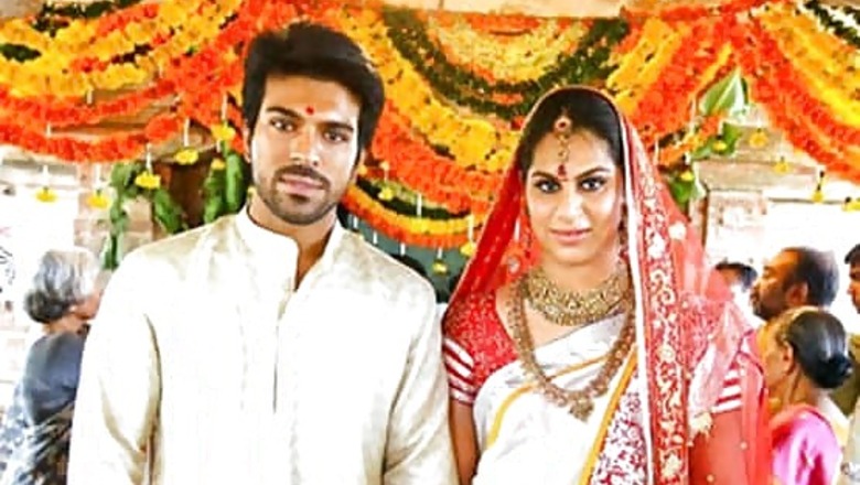 Telugu actor Ram Charan's wedding card