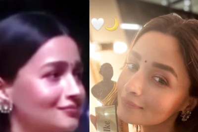 Alia Collects Dadasaheb Phalke Best Actor Award on Behalf of Ranbir; Neetu Reacts