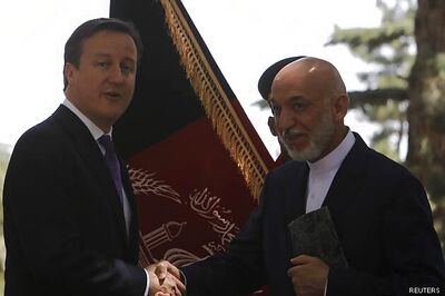 British PM hosts Afghan-Pakistan co-operation talks
