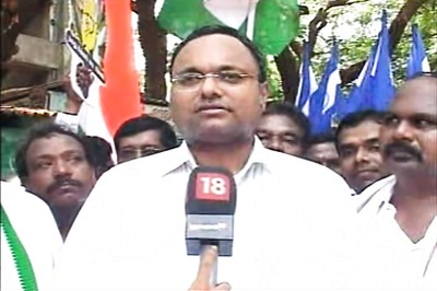 Karti Chidambaram Leaves for London, ED Books Him the Day After