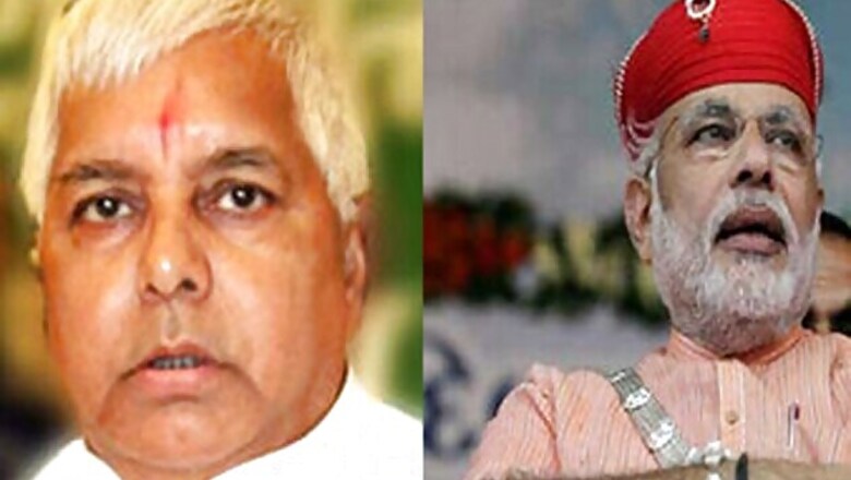 Lalu slams Modi government for rail fare salvo on common man