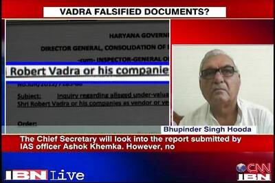 No favour to any party in Vadra-DLF deals: Hooda