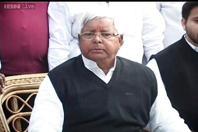 Lalu says RJD, Congress, LJP are together