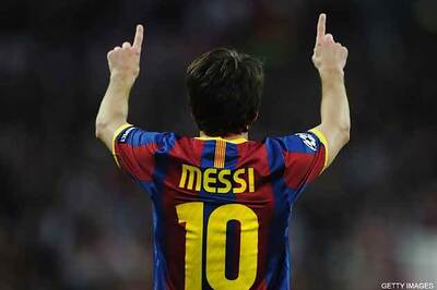 Messi goes second in Champions League scoring chart