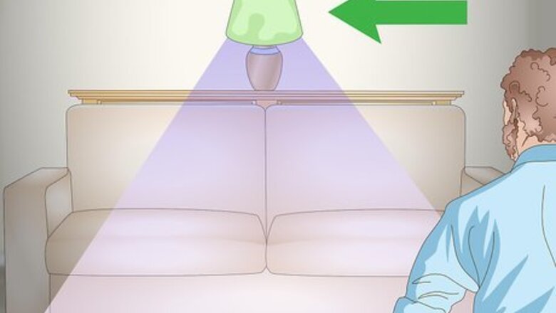 How to Decorate a Sofa Table Behind a Couch