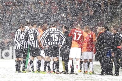Champions League: Abandoned Galatasaray vs Juventus match to resume Wednesday