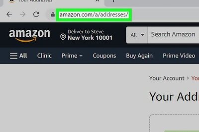 How to Delete an Address on Amazon