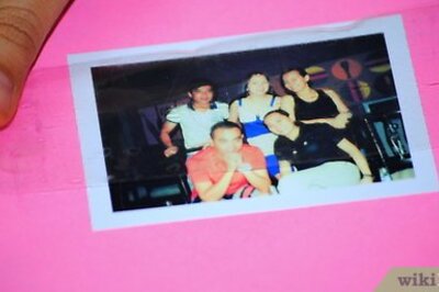 How to Create a Photo Transfer With Packaging Tape