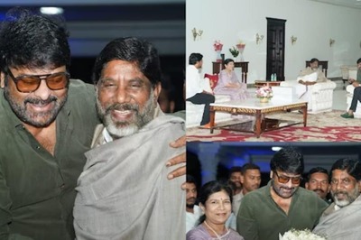 Chiranjeevi, Wife Surekha Meet Deputy Telangana CM In Hyderabad; Photos Viral