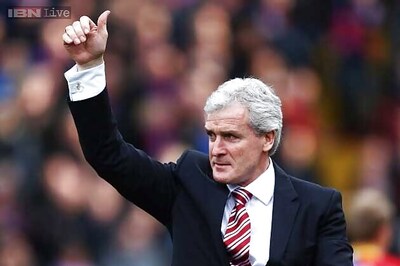 Stoke manager Mark Hughes agrees contract extension