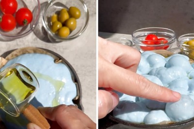 New Bizarre Food Recipe On The Block: Presenting, The Blue Focaccia