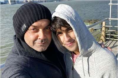 Bobby Deol Celebrates 51st Birthday in New York with Son Aryaman
