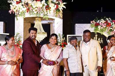 Tamil Comedian Robo Shankar's Daughter Indraja Ties The Knot In Lavish Madurai Wedding