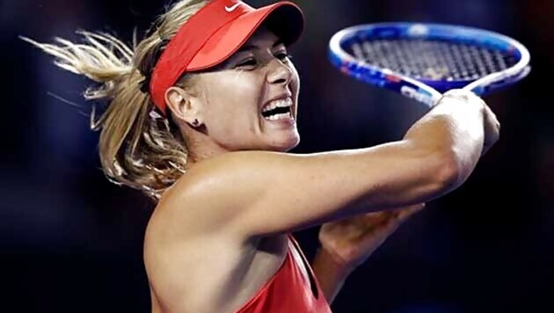 Maria Sharapova wins first round match at Australian Open