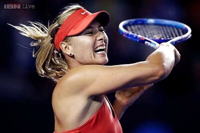 Maria Sharapova wins first round match at Australian Open