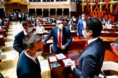 North Macedonia's Parliament Begins Debate On New Government
