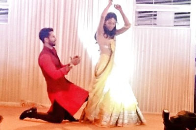 Photo of the day: Shahid Kapoor and Mira Rajput look adorable as they dance at their sangeet ceremony