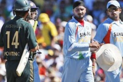 After Hayden, Harbhajan takes on Ponting