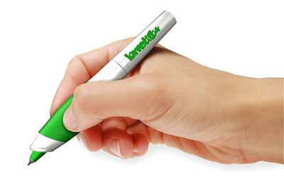 Now, a smart pen that vibrates when you make a grammatical error