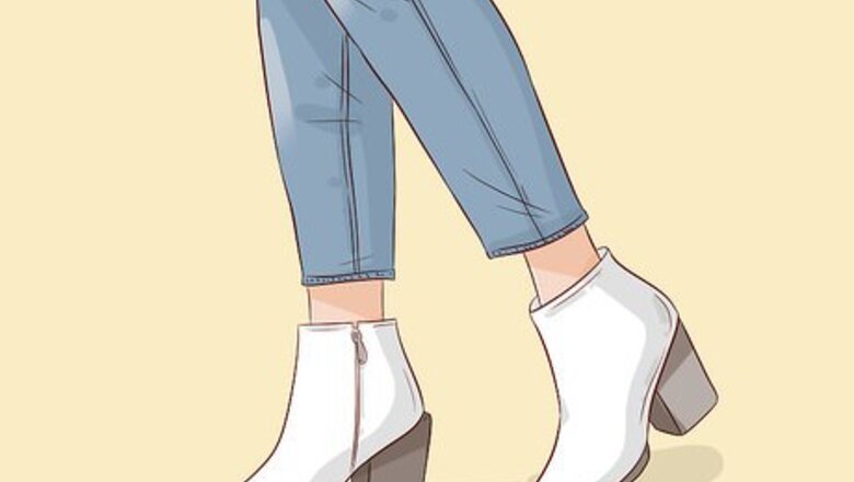How to Wear White Booties