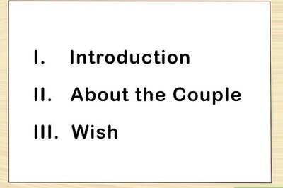 How to Make a Wedding Toast