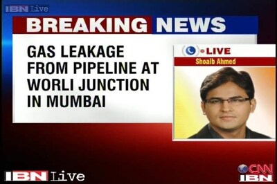 Mumbai: Gas leak in Mahanagar Gas Limited's underground pipeline at Worli