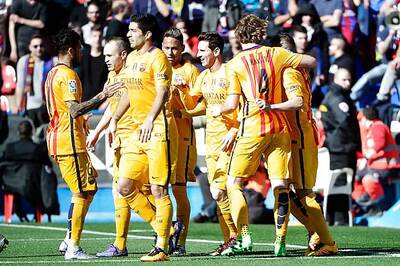 Barcelona tie all-time club record of 28 games without loss