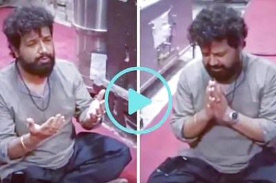 Sur Nava Dhyas Nava Team Visits Ambabai Temple, Avadhoot Gupte Warbles at Shrine