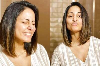 Hina Khan Shares Stunning New Look as She 'Chopped Her Tension off'