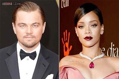 Leonardo DiCaprio, Rihanna party together
