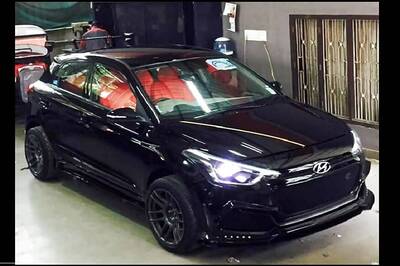 Hyundai Elite i20 Modified to Look Like a Hot Hatch