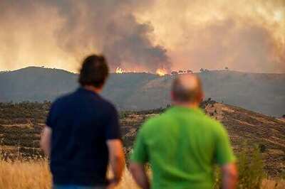 Wildfire Forces 2,400 To Evacuate In Spain's Andalusia