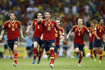Spain year-end No.1 in FIFA rankings for 6th straight year