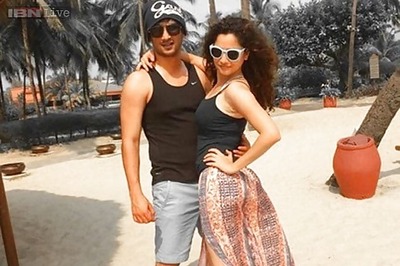 Snapshot: Sushant Singh Rajput spotted holidaying with girlfriend Ankita Lokhande in Goa