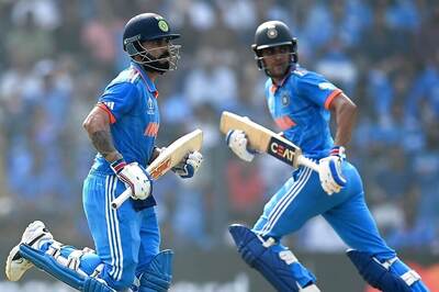 WATCH: Virat Kohli's Jovial Jab at Shubman Gill During Partnership Against Sri Lanka in ICC World Cup 2023