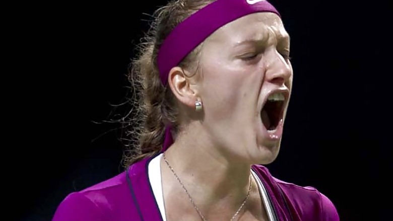 Kvitova beats Hantuchova to enter Sydney SF