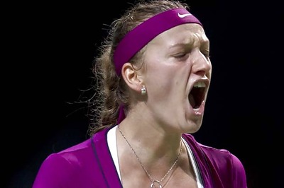 Kvitova beats Hantuchova to enter Sydney SF