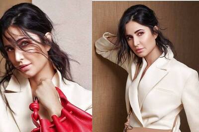 Katrina Kaif Is The Picture-Perfect Boss Babe In This Ivory Pantsuit; See Pictures