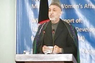 UN chief urges Karzai to respect people's verdict