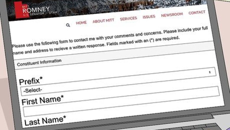 How to Contact Mitt Romney