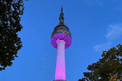 Seoul Painted In The Shades Of Purple To Mark BTS' 10th Anniversary