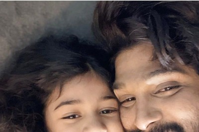 Allu Arjun Terms Daughter His ‘little badham Arha’ As She Cutely Dances To ‘Kacha Badam’| Watch Video